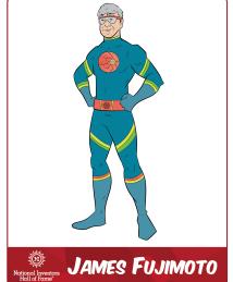 James Fujimoto as a superhero